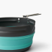 Panela dobrável Sea To Summit Frontier UL Collapsible Pouring Pot 2L azul (alumínio)